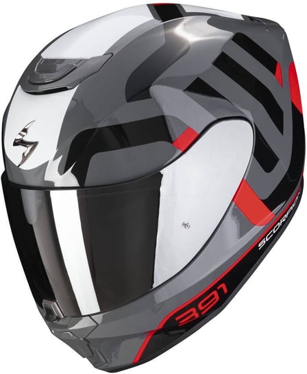 Scorpion EXO-391 Arok Grey/Red/Black
