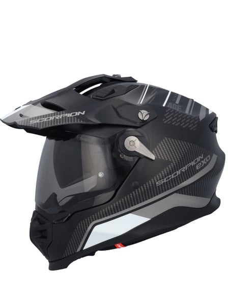 Scorpion ADF-9000 AIR Desert Matt Black/Silver