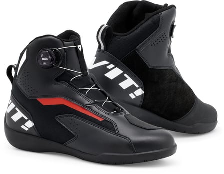 REV'IT Jetspeed PRO Shoes Black/Red