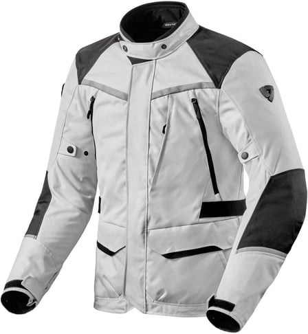REV'IT Voltiac 3 H2O Jacket Silver/Black REV'IT Voltiac 3 H2O Jacket Silver/Black