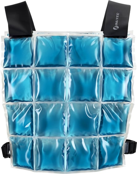 Inuteq Biobased PCM Coolover (15c) Vest Aqua 112