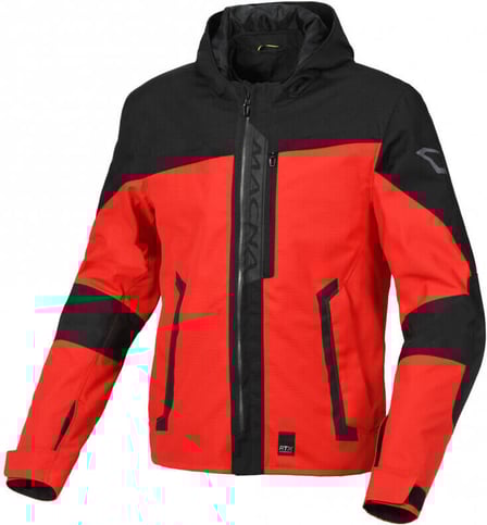 Macna Riggor Waterproof Jacket Red/Black