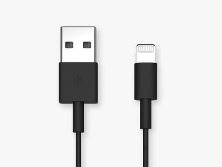 Quad Lock USB to Lightning cable