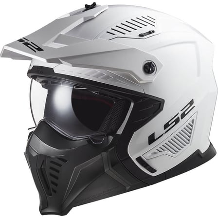 LS2 OF606 Drifter Solid White 06