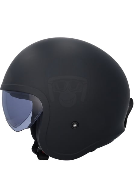 LS2 OF599 Spitfire II Solid Matt Black