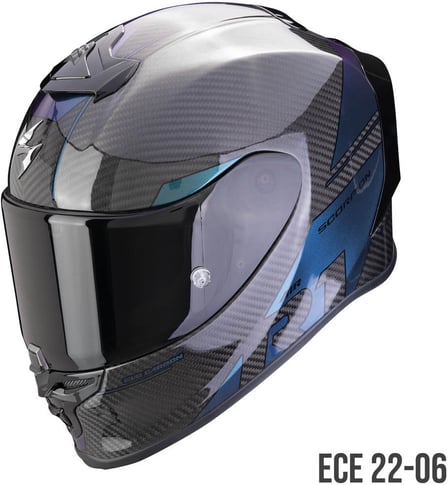 Scorpion EXO-R1 EVO AIR Carbon Rally Black/Chameleon