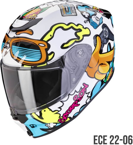 Scorpion EXO-JNR Fun White/Blue