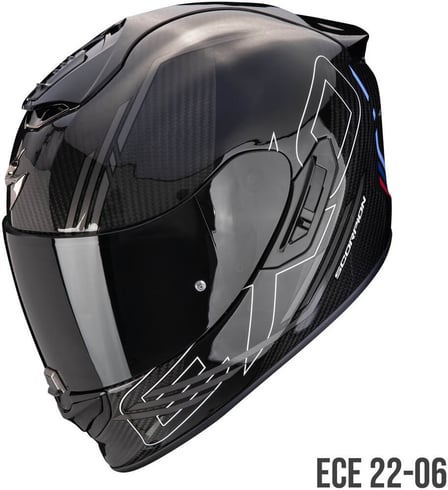Scorpion EXO-1400 EVO 2 AIR Carbon Reika Black/Silver/Blue