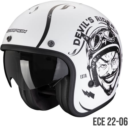 Scorpion Belfast EVO Romeo Matt White/Black