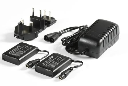 Macna Accu + Lader Handschoenen 7,4V 2200 mAh