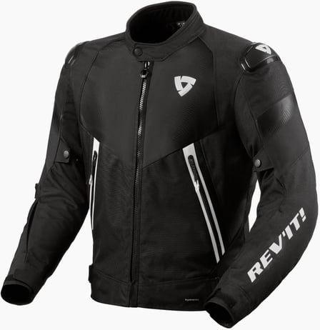 REV'IT Control H2O Jacket Black/White REV'IT Control H2O Jacket Black/White