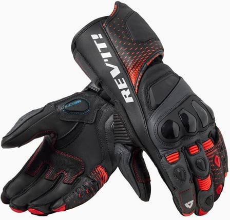 REV'IT Control Gloves Black/Neon Red REV'IT Control Gloves Black/Neon Red