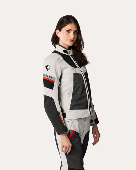 REV'IT Tornado 4 H2O Ladies Jacket Silver/Black
