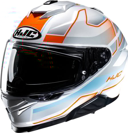 HJC i71 Iorix White/Orange