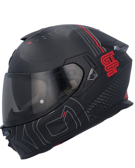 Scorpion EXO-GT SP AIR Techlane Matt Black/Grey/Red
