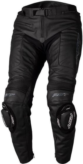 RST S1 CE Men Leather Trousers Black