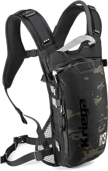 Kriega Backpack Hydro 3 Black/Green
