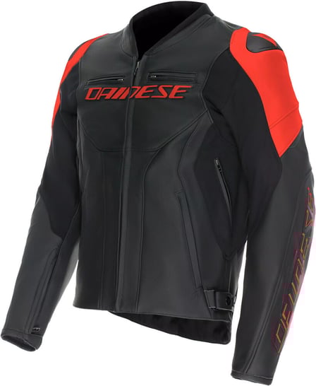 Dainese Racing 5 Jacket Black/Black/Red-Fluo P75