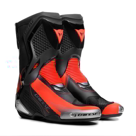 Dainese Torque 4 Boots Black/Red-Fluo 628