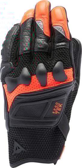 Dainese X-Ride 2 Ergo-Tek Gloves Black/Red-Fluo 628