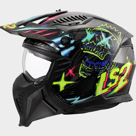 LS2 OF606 Drifter Rayz Black Blue