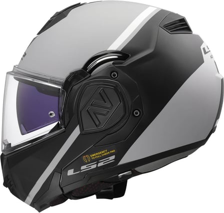 LS2 FF906 Advant Swipe Grey Black
