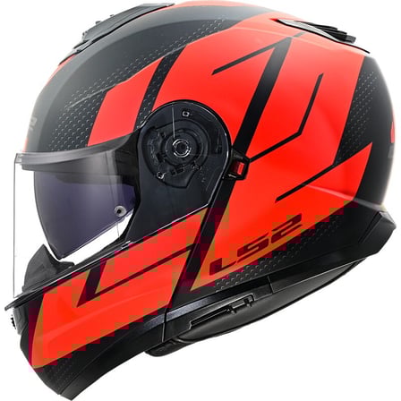 LS2 FF908 Strobe II Code Black Red