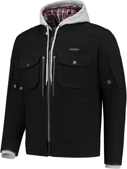 Rusty Stitches Glenn Jacket Black