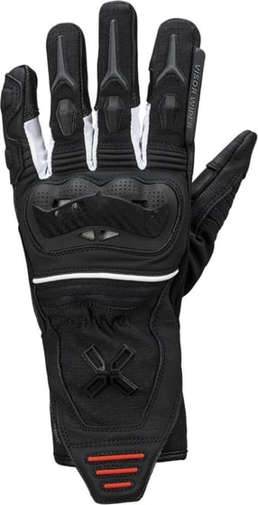 iXS Rapid-STX 1.0 Gloves Black/White/Red