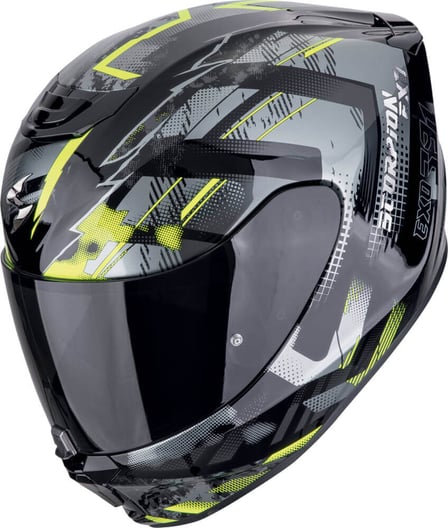 Scorpion EXO-391 Clutter Black/Neon Yellow