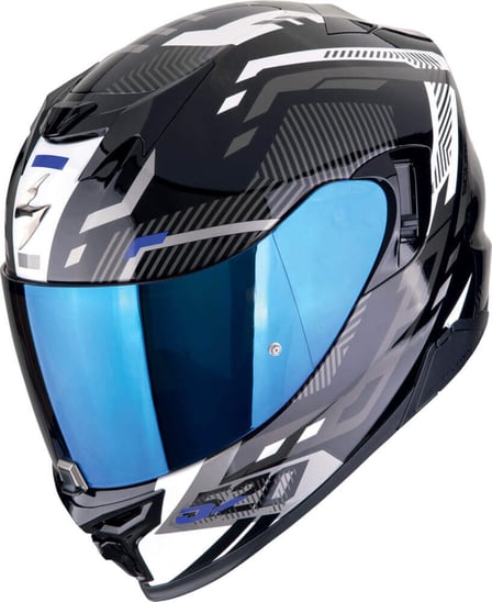 Scorpion EXO-520 EVO AIR Ranka Black/White/Blue