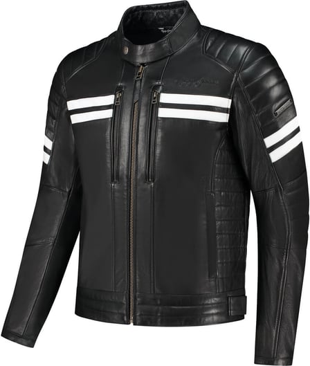 Rusty Stitches Steve Jacket Black/White 104