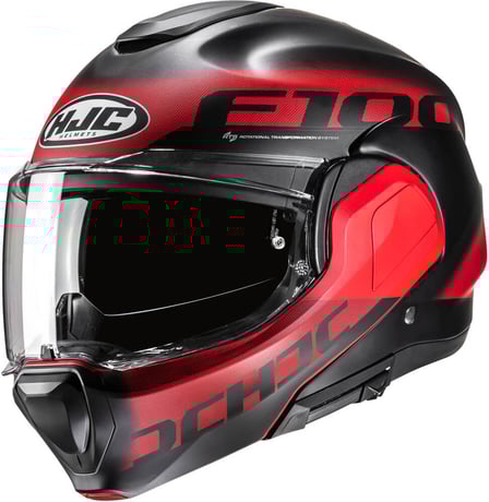 HJC F100 Hetal Red/Black 310 HJC F100 Hetal Red/Black 310