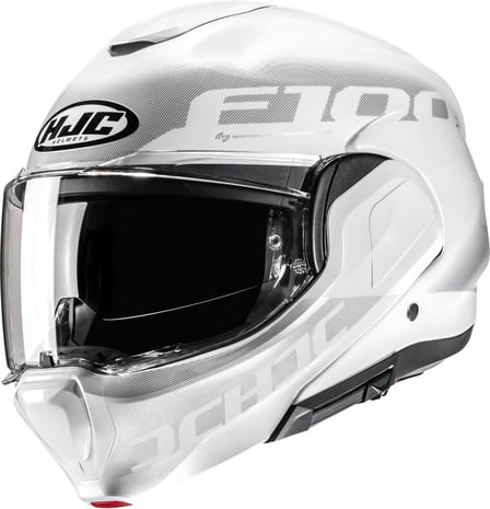 HJC F100 Hetal White/Grey 280 HJC F100 Hetal White/Grey 280