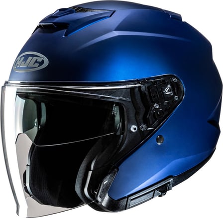HJC i31 Semi Flat Metallic Blue 505