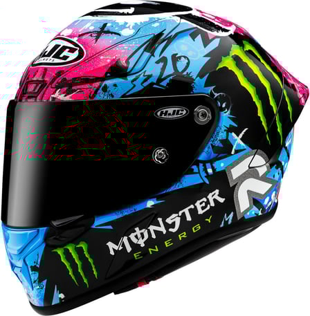 HJC RPHA-1 Quartararo Le Mans Special 2024 Blue/Pink 561