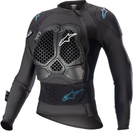 Alpinestars Stella Bionic Action V2 Protection Jacket Black/Cyan 1079