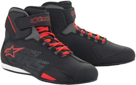Alpinestars Sektor Shoe Shoes Black/Bright Red 1303