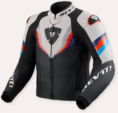 REV'IT Quantum 3 Jacket Black/Light Grey