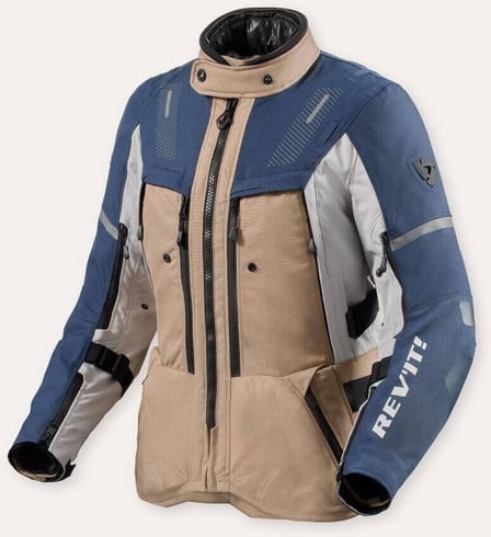 REV'IT Sand 5 H2O Ladies Jacket Sand/Blue REV'IT Sand 5 H2O Ladies Jacket Sand/Blue