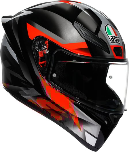 AGV K1 S Fastlap Black/Grey/Red