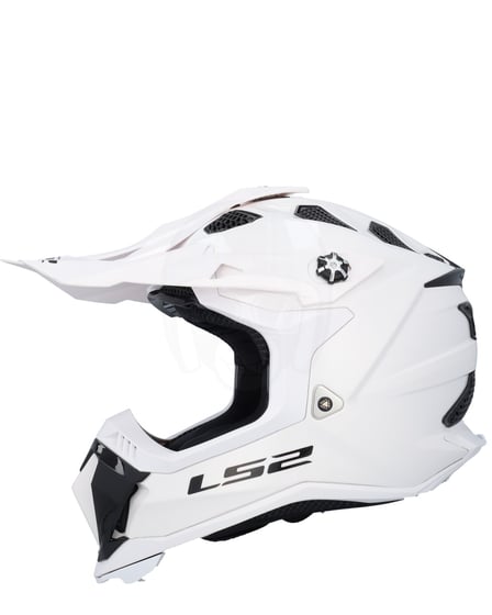 LS2 MX700 Subverter Solid Gloss White