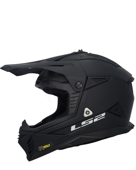 LS2 MX708 Fast II Solid Matt Black