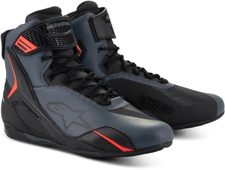 Alpinestars Faster 4 Shoes Black Gray Red Fluo 1130