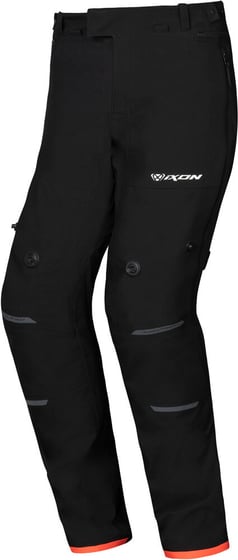 Ixon M-Skd Trousers Black/Bright Red 1117