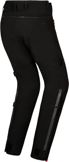 Ixon M-Skd Lady Trousers Black/Bright Red 1117