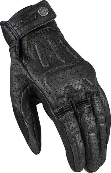 LS2 Rust Man Gloves Black Leather