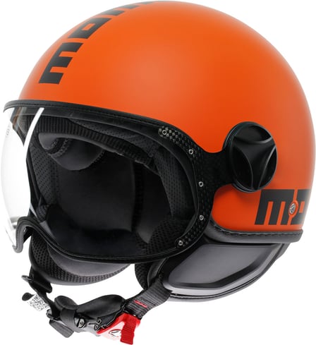 Momo FGTR Classic Mono  Matt Orange/Black 018
