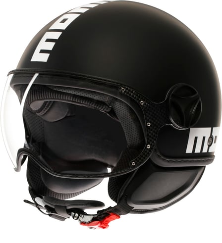 Momo FGTR Classic Mono Matt Black/White 001