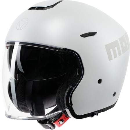 Momo AERO Mono Matt Pearl White/Grey 004
